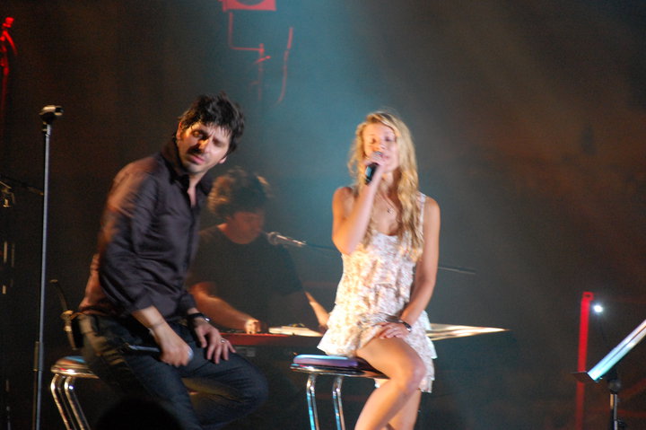 Emilie Smill et Patrick Fiori